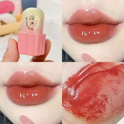 Lasting Mirror Crystal Moisturizing Sexy Red Lip Glaze Water Light