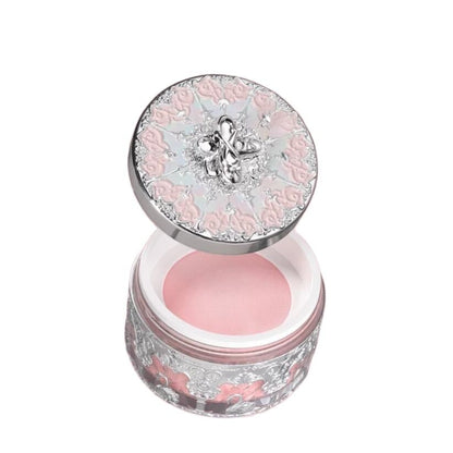 Flower Knows Swan Ballet Music box Loose Setting Powder Rose Scent Loose Powder Makeup Matte Finishing Oil Control Setting Powder Make-up For Women