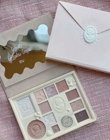 New Colorrose  3D Embossed Eyeshadow Palette with Highlighter and Blush Latest Makeup Collection