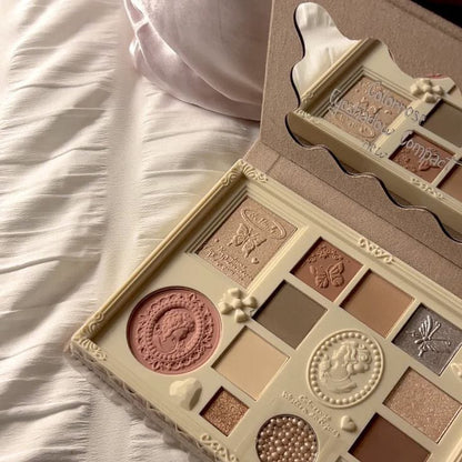 New Colorrose  3D Embossed Eyeshadow Palette with Highlighter and Blush Latest Makeup Collection