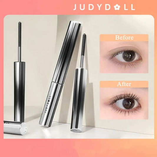 Judydoll Lashes Mascara Waterproof Silk Fiber 3D Curling Eyelash Iron Mascara