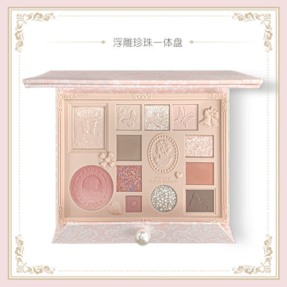 New Colorrose  3D Embossed Eyeshadow Palette with Highlighter and Blush Latest Makeup Collection