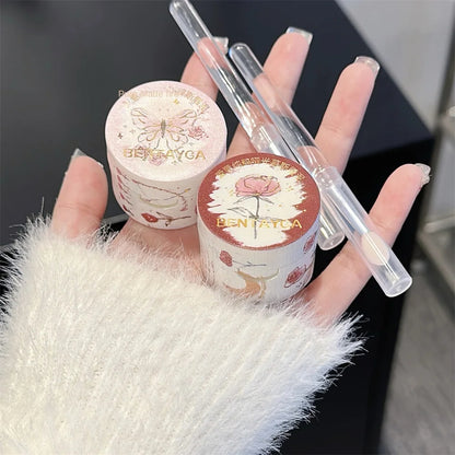 Korean Waterproof Lip Mud Clay Matte Lipstick Blush Makeup Long-lasting Non-stick Cup Red Lip Tint Pigment Mousse Lipstick